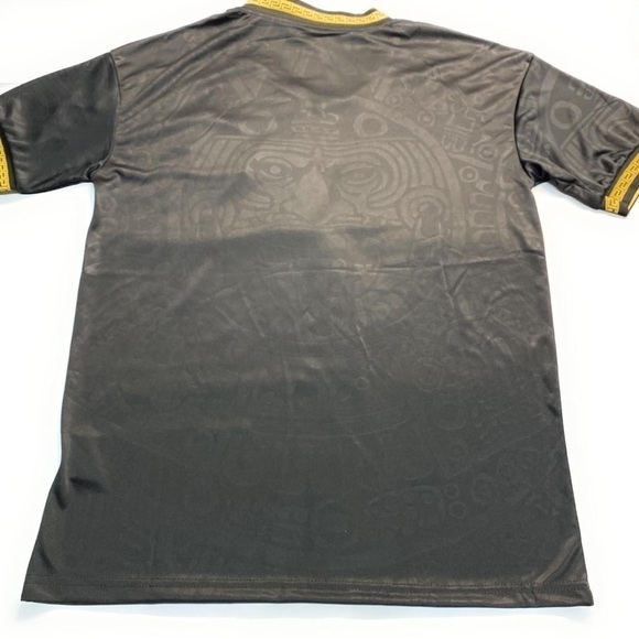Soccer Mexico National Team Qatar Edition Jersey Black and Gold 2XL NWT SOLD!!!‎ - Picture 2 of 6